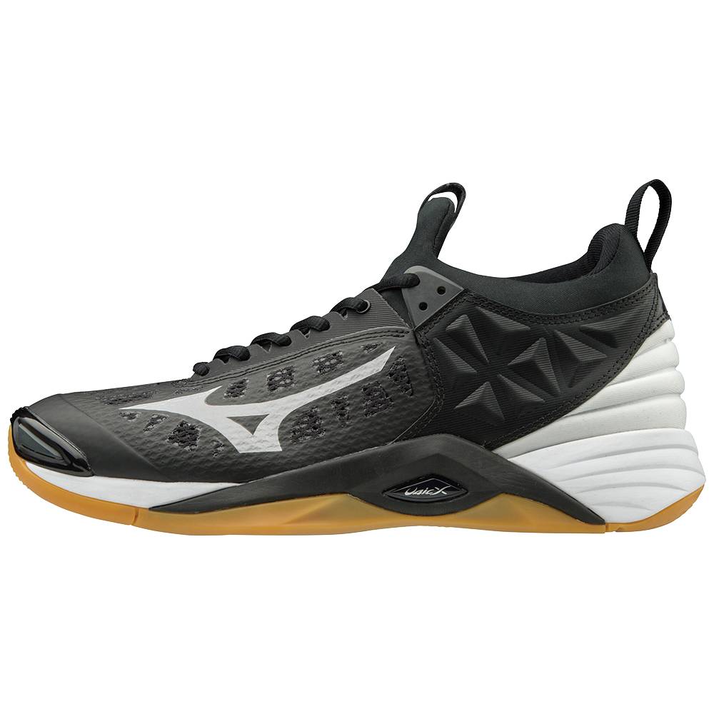 Tenis Para Voleibol Mizuno Wave Momentum Para Mujer Negros/Plateados 2875031-CI